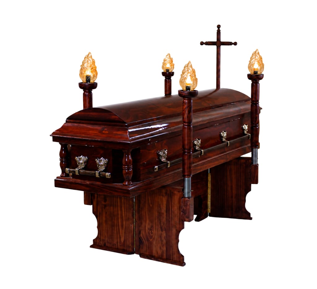 Urna Ghonda en Madera Terciada
