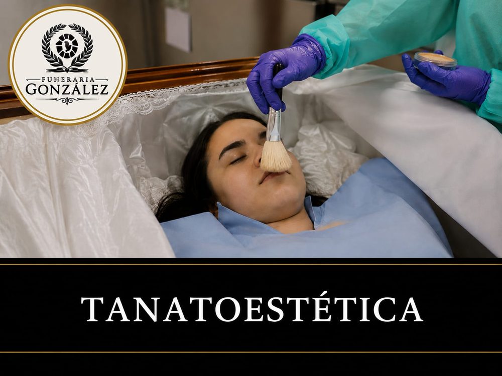 Servicio de tanatoestética de Funeraria González